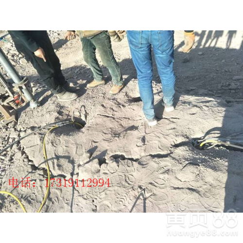 礦山開(kāi)采不讓放炮怎么辦？試試惠州推廣的靜態(tài)開(kāi)采技術(shù)